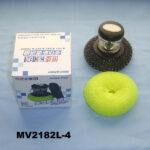 Scrubber(2 Clear Head) W/ Handle In Color Box