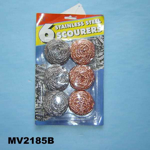 6Pcs Scourer Set B/C