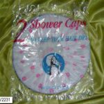 2Pcs Shower Cap In Polybag