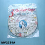 3Pk Shower Cap In Polybag