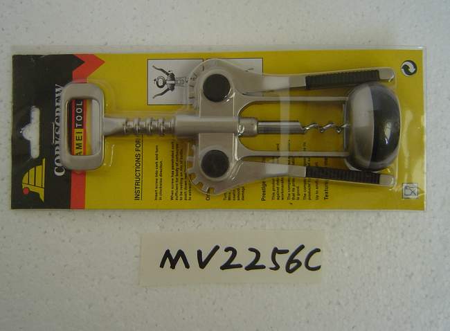 MV2256C Zinc -Alloy Wine & Bottle Opener In B/C
