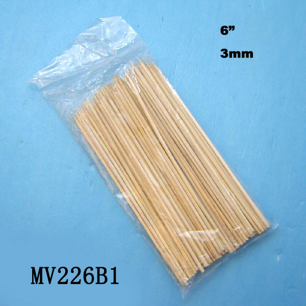 MV226B1 100Pcs Bamboo Skewer