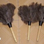 12"" Camelbird Feather Brush W/Wooden Handle