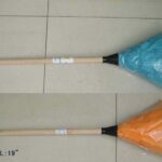 A012 Color Camelbird Feather Brush W/Wooden Handle
