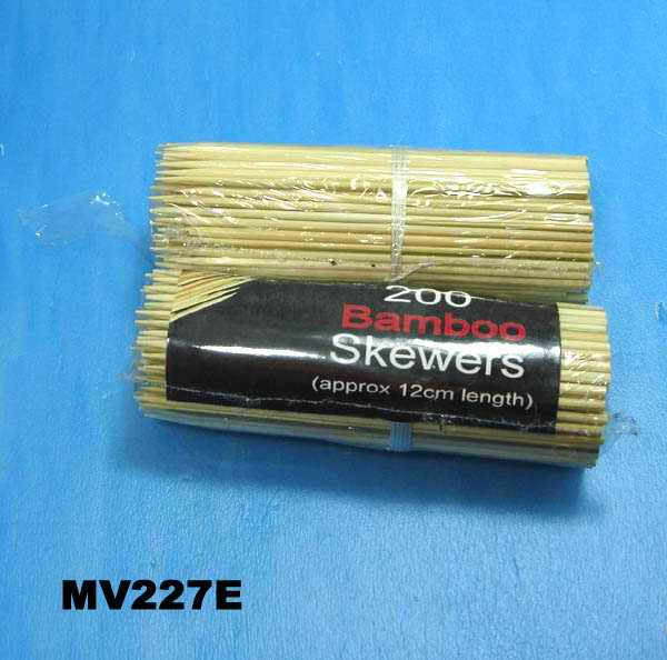 MV227E 200Pcs 5" Bamboo Skeswer