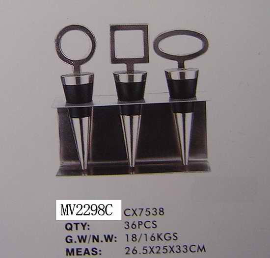 MV2298C 3Pcs Die-Casting W/S/S Stand