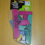 File Clips In Mesh Bag W/Hang Card