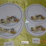 4Pc Dish Cushion