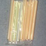 50Pcs Drinking Straw In Pvc Bag