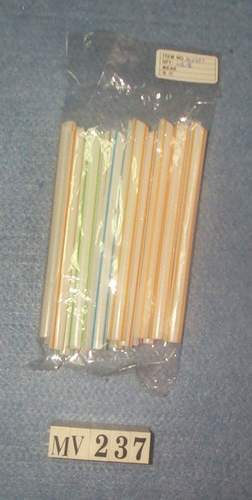 50Pcs Drinking Straw In Pvc Bag