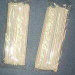 Flexible Drinking Straws In Pvc Bag