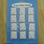 12Pcs Stick Hooks