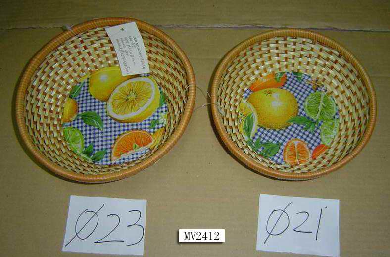 MV2412 Round Wicker Basket