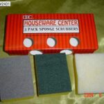 3Pc Sponge Scrubbers