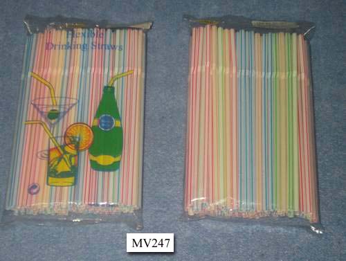 100Pcs Plastic Straw