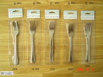 3Pcs S/S Fork D/B
