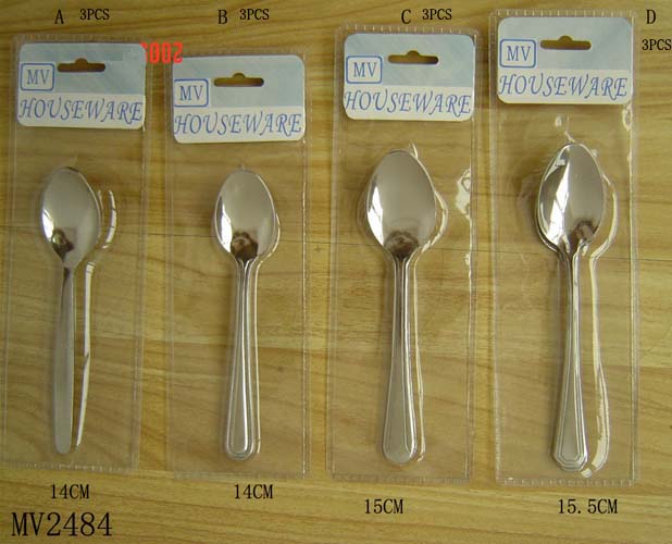 MV2484D 3Pcs S/S Spoon