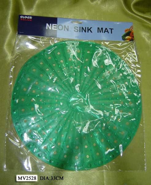 MV2528 Sink Mat In Pvc Bag W/Hang Card