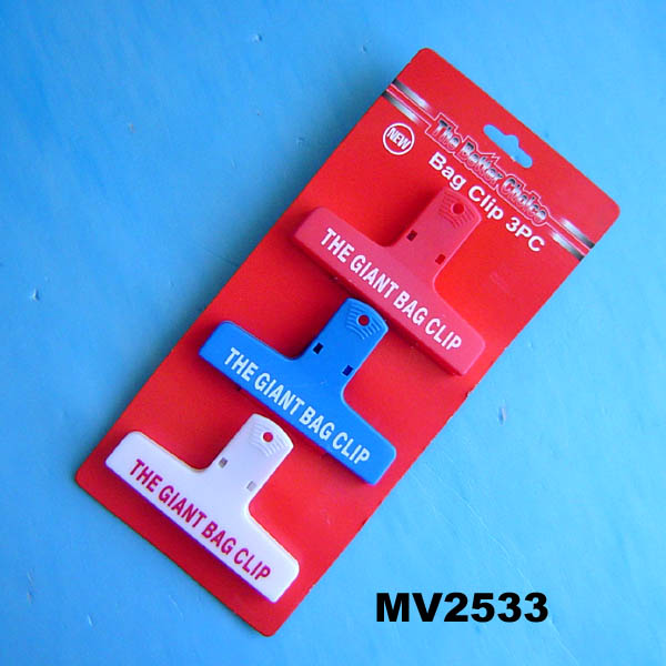 MV2533 Bag Clip 3 Pc Set With Card