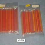 20Pcs Color Milk Straws