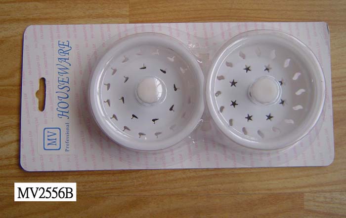 MV2556B 2Pcs Plastic Sink Drainer B/C
