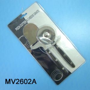 Pizza Cutter & Cheese Grate D/B
