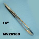 14" Food Tongs W/Skidpfoof Handle