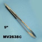 9" Food Tongs W/Skidpfoof Handle