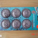 6Pcs S/S Cleaning Scourer B/C