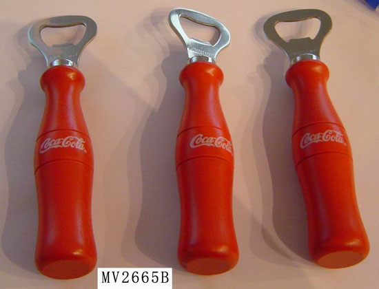 MV2665B Bottle Opener Wooden Handle