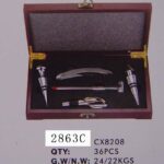 7Pcs Wine Set In Wooden Box