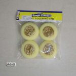 4Pcs Cleaning Sponge Scourer In Polybag Bag W/Hang Card