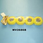 4Pcs Cleaning Sponge Scourer In Pvc Bag W/Hang Card