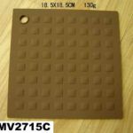 Square Silicone Cup Mat