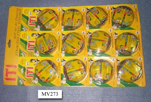 12Pcs 10G Scourer W/Cleanser Essence B/C