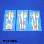 3Pcs  Cutlery Set B/C The Handle Hot Printing