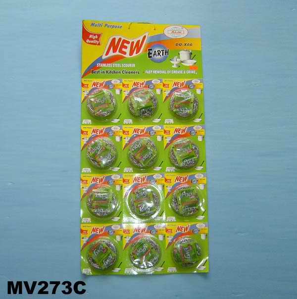 MV273C 12Pcs 25G/Pc Scourer W/Cleaner Essence