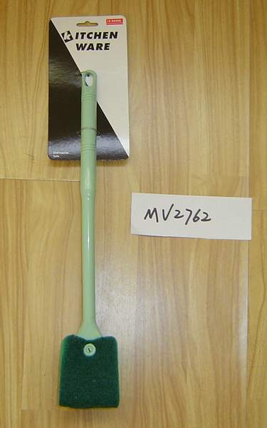 MV2762 Sponge Cleaning Brush W/Long Handl T/C