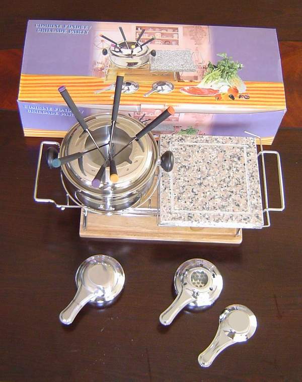MV2766 Combine Fondue/Grillade Party