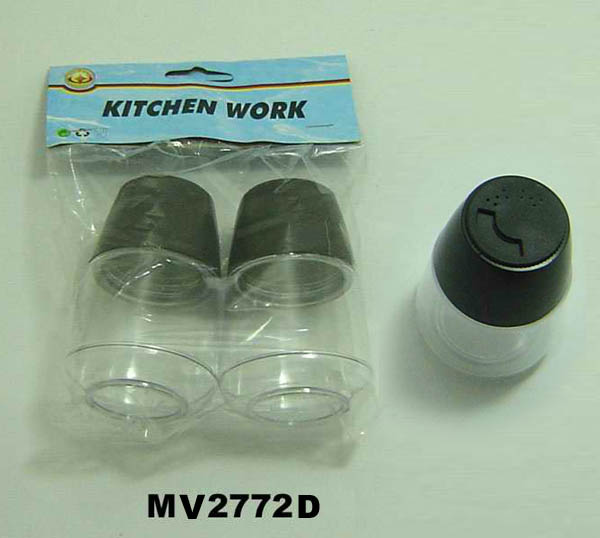 Plastic Salt & Pepper Bottle