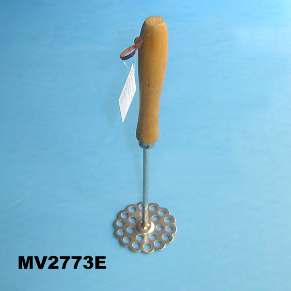 MV2773E Potato Press Wooden Handle