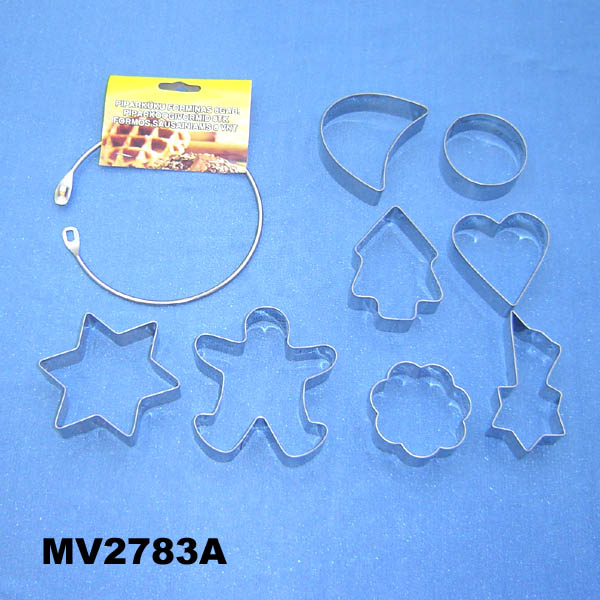 MV2783A 8Pcs S.S. Cooket Mould