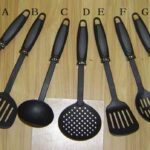 7Pcs Nylon Kitchen Tool W/Rubber Handle