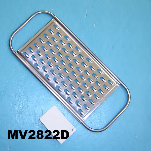 MV2822D 26X11Cm Big Hole S/S Flat Grater