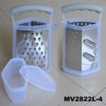 3Way S.S Grater With Plastic Holder