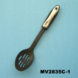 Nylon Sloted Spoon W/ Soft Handle