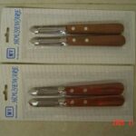 Set Of 2 Peeler Wooden Handle