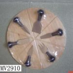 6Pcs Cheese Knife W/ Cutting Board