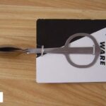 8” S.S. Salad Tong
