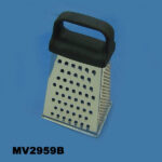 9" 4 Side S/S  Grater W/Plastic Handle